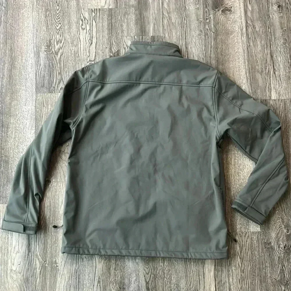 Clique Jacket Gray NFL Football All Weather Zip up Jacket Size Large